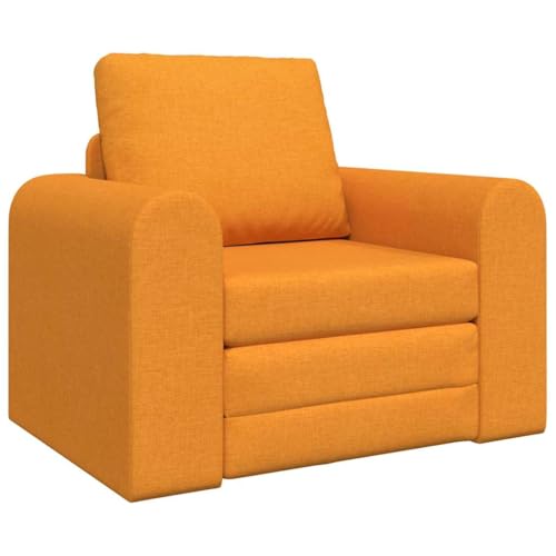 VidaXL Sillón y sofá Cama Amarillo Oscuro