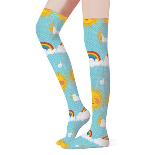 Casual Crew Socks Thin Comfortable For Women Men Hiking Camping2