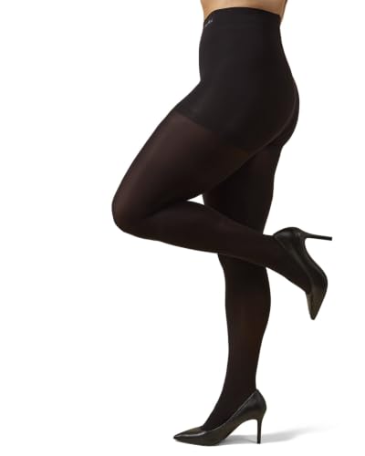 Image of MeMoi Plus Size Curvy Control Top Tights, Comfortable and Lightweight Tummy Control Tights - Sizes 1X-7X