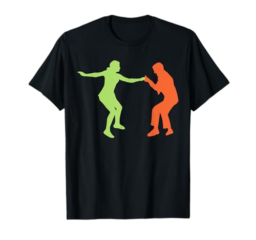Boogie Woogie Retro Danza Maglietta