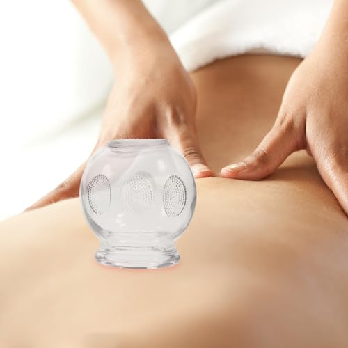 VOSAREA 7 piezas Ventosas profesionales de vidrio para terapia de cuidado corporal con alta penetración miniatura 6