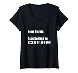 Damen Lustige Zoom Meeting Humor Witz Office Home Videokonferenz T-Shirt mit V-Ausschnitt