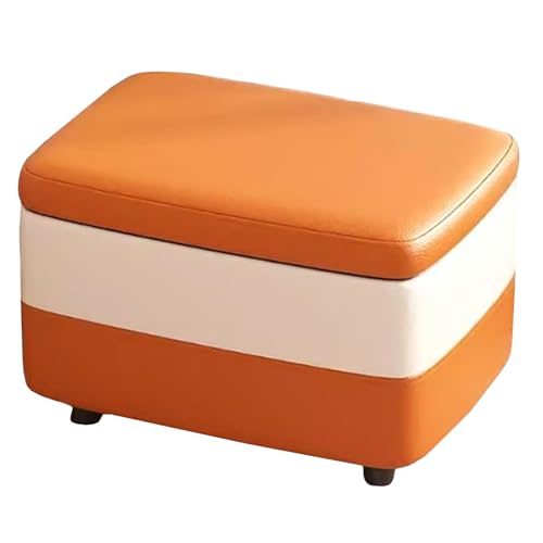 Table basse carrée pouf coffre de rangement pour salon - 2