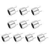 QUARKZMAN 10 Stück Ultraschallmodul Abstandssensor TCT40-16T Hochpräziser Entfernungsmesser Ultraschall-Entfernungssensor, Silber