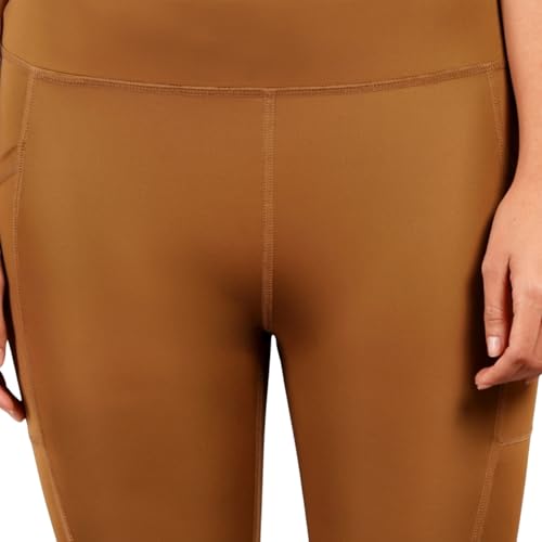 Image of NINQ high Waist Women Gym Compression Pants for Workout with Pocket, Yoga & Exercise, Active Wear Legging Sports Tights Trousers with Comfortable Fit for Running, Jogging & Training