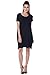 Alexander + David Women's Round Neck Short Sleeve Dress - Knit Tunic w/Pockets