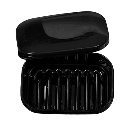 De Jabón De Viaje con Tapa - Estuche De Barra De Jabón con Capa Drenaje Y Tapa | De A Prueba De Fugas para Ducha, Senderismo, Camping Y Viajes Al Aire Libre.