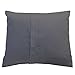 SheetWorld Toddler Pillow Case 13 x 17, 100% Cotton Jersey Hypoallergenic, Dark Grey, Made in USA