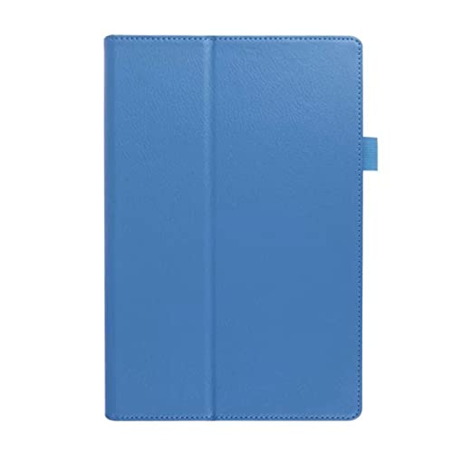 INSOLKIDON Compatible con Sony Xperia Tablet Z   10.1 Inch Tablet Funda Protectora de Cuero Bumper Protección Carcasa con Soporte Función, Auto Sueño/Activación Funda Plegable (Blue)