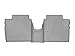 WeatherTech Custom Fit FloorLiners for Nissan Versa, Versa Note - 2nd Row (464112), Grey