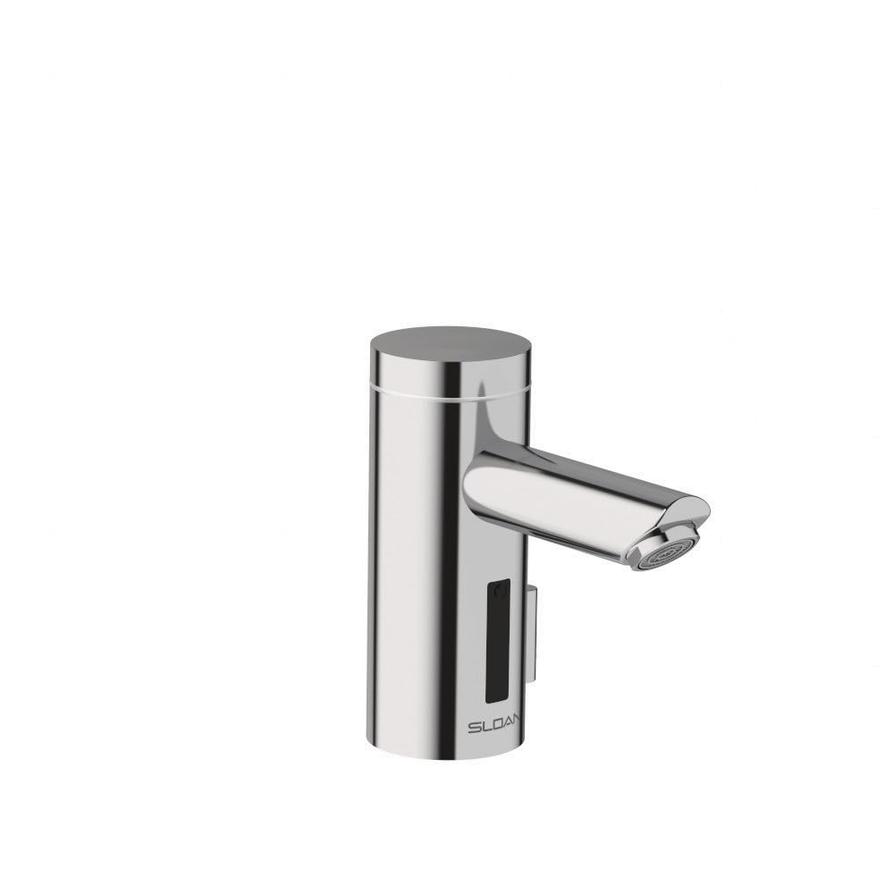 - Sloan Optima EAF-225 Sensor Activated Touch-Free Faucet, Commercial Grade w/Mounting Hardware & Integrated Side Mixer - 0.5 GPM Bluetooth Hardwired Deck-Mounted Mid Body, Polished Chrome, 3335075