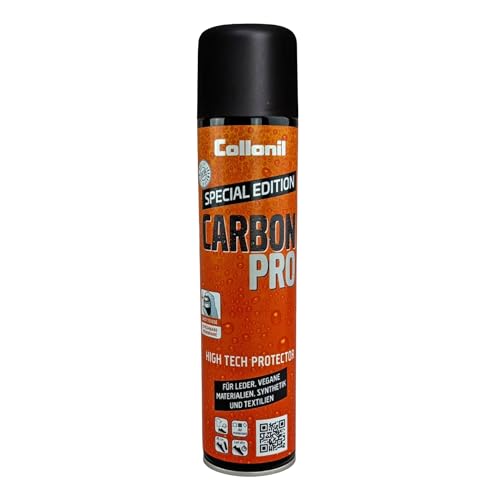 Collonil Carbon Pro Imprägnierspray 400 ml – Fluorfrei - Hochleistungs-Nässeschutz für Leder, Textil & Membranen wie Gore-Tex® – Atmungsaktiv & wasserabweisend –...
