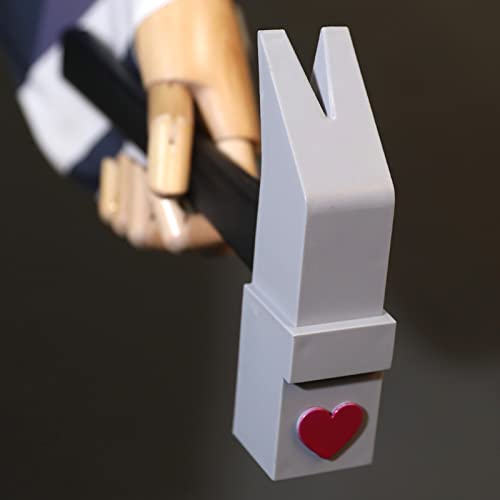 JJK Kugisaki Nobara Cosplay Weapon Resin Hammer with Nail Mini Scarecrow Nobara Cosplay Props Grey
