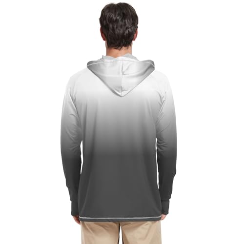 Mens Sun Protection Shirts UPF 50+ Fishing Hiking Shirt UV Shirts Long Sleeve Sun Protection T-Shirt3