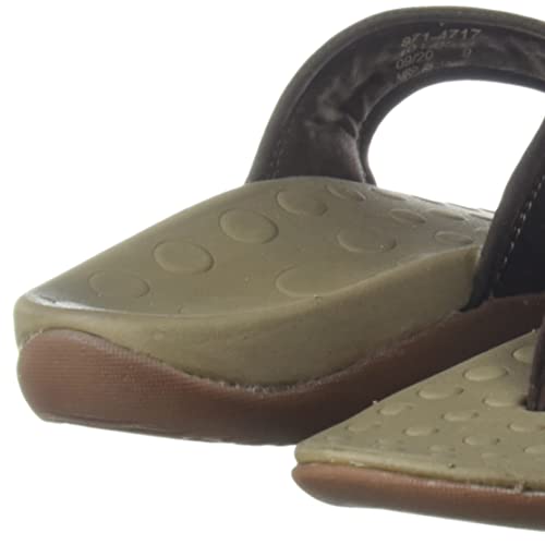 Image of Scholl Ortha Thong Men's Brown Sandals - 9 UK (8714717)