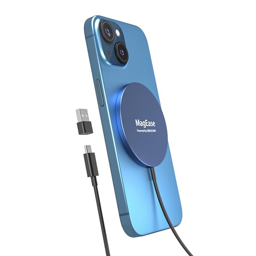 Magnetic Wireless Charger,MagEase 15W Wireless Charger Magnetic Compatible with...