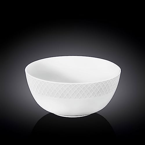 Wilmax - Ciotola in porcellana diametro 20 cm capacità 1850 ml colore: bianco