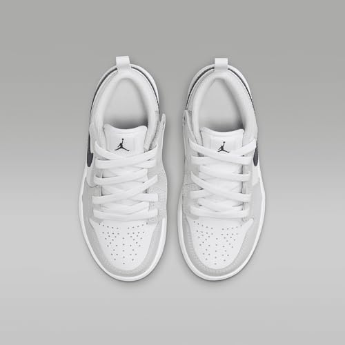 preschool jordan 1 low alt (white/midnight navy)4