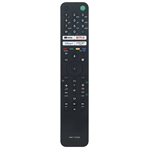 VINABTY Ersatz-Sprachfernbedienung passend für Sony TV KD-85X85J KD-75X89J KD-75X85J KD-65X89J KD-65X85J KD-55X89J KD-55X85J KD-50X89J KD-50X85J KD-43 X89J KD. -43X85J KD-75X82J