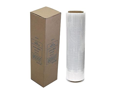 Absolute USA Single Original Roll Clear Plastic Film Pallet Shrink Wrap 18