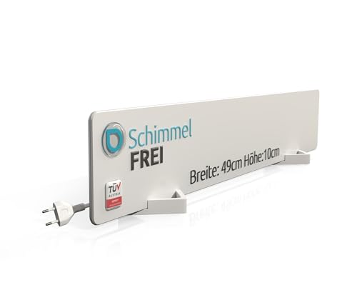 ELIAS Schimmel Dry - Schimmelentferner Wand & Bad -ohne Chemie für immer Schimmelfrei - Die Alternative zum Schimmelspray und zur Schimmelfarbe innen Weiß - Anti Schimmel jeden Raum