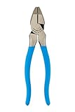 Channellock 367 7.5 Inch High Leverage Linemen's Plier,Blue Handle