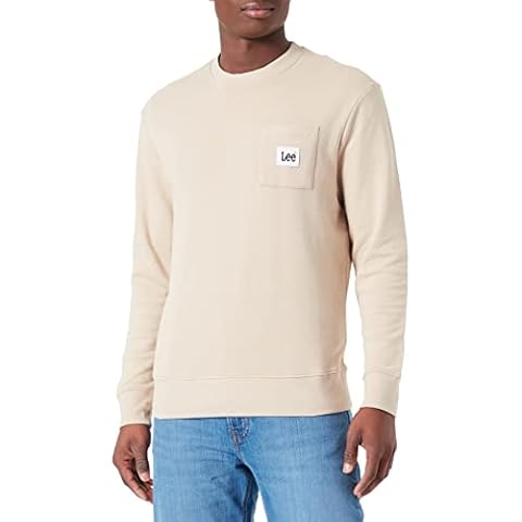 Lee Men's Crew Sweatshirt with Pockets Cover
