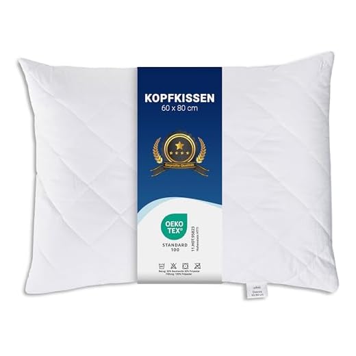 Schiesser ganzjahres Kopfkissen / 40 cm x 80 cm / Allergiker geeignet / verschiedene Größen erhältlich 3 ZOLLNER Kopfkissen in Hotelqualität, 60x80 cm, 630g, Mikrofaser, Reißverschluss