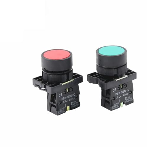 Pulsador XB2 de botón de reinicio automático 22 mm con contacto plano de alta durabilidad