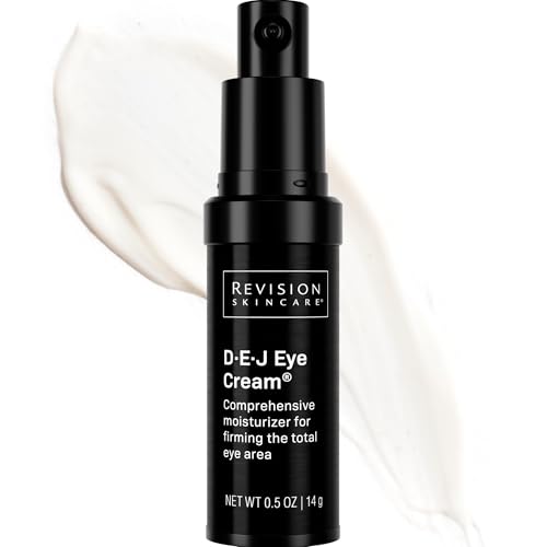 Revision Skincare DEJ Eye Cream Clinically Proven to Reduce Under-Eye Fine Lines and Wrinkles with Peptides and Hyaluronic Acid for a Firmer Smoother Eye Area 0.5 fl oz
