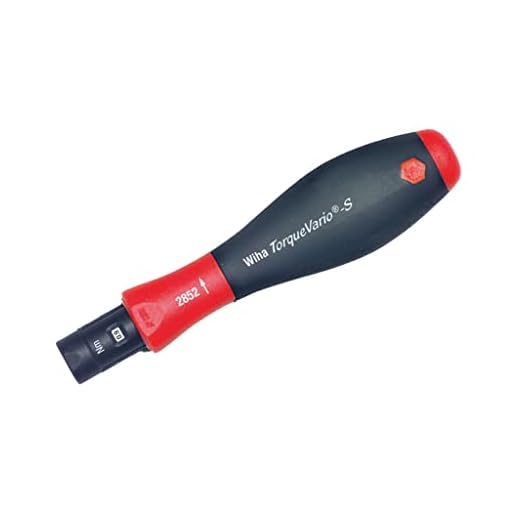 Wiha 28501 TorqueVario-S Torque Screwdriver, 15-80 Inch Ounces