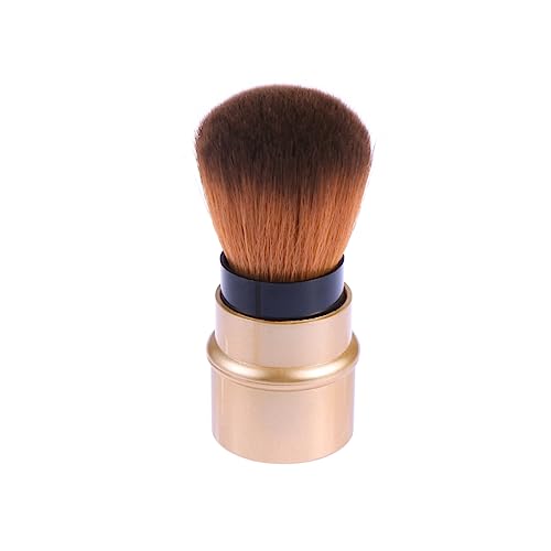 PartyKindom Makeup Brush for Face Retractable Blush Brush Double Sided Professional
