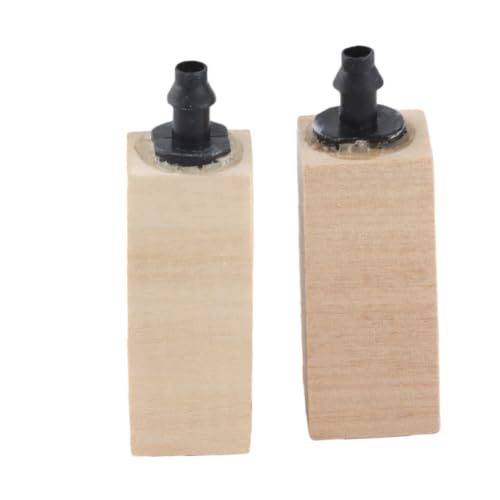 Yctze 2-Piece Wooden Air Bubble Diffuser Set for Aquarium