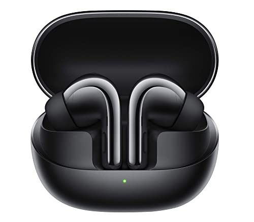Xiaomi Buds 4 Pro, Auricolari Bluetooth 5.3, Hi-Res Audio con LDAC, Cancellazione del rumore, Carica Wireless, Connessione Due Dispositivi, Nero