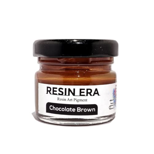 Premium Artist Grade Pigment Paste for Resin, Epoxy, Craft & Art Projects | Rich, Smooth, Long-Lasting Color | Opaque Resin Art Pigment Paste (Chocolate Brown 30 gm)-image-3