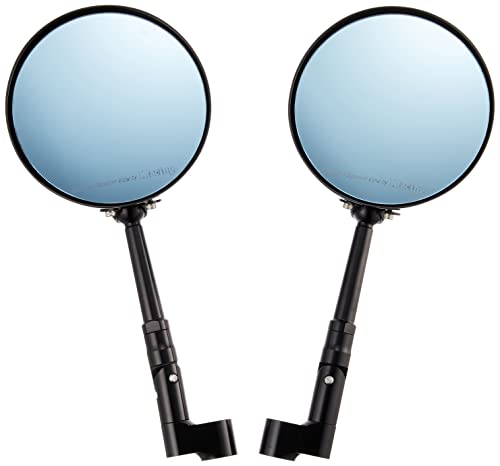 マジカルレーシング ロングエルボステム 綾織りカーボン 政府認証品 レーサーレプリカミラー タイプ7 - MagicalRacing