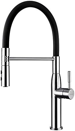 KENES Pull Out Kitchen Sink Mixer Tap, 360° Swivel Kitchen Mixer