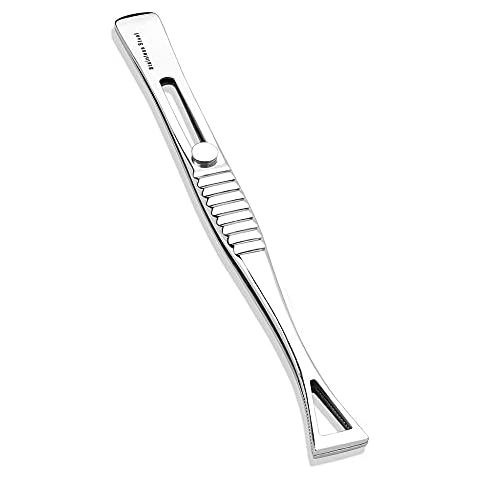 Multi Purpose Standard Pennington Tweezer Body Piercing Tool with Sliding Easy Lock Cover