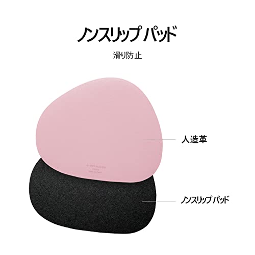 Image of GREEDY FARMERS Mouse pad, Non-Slip Washable Waterproof Computer Mouse pad (Blush Pink)