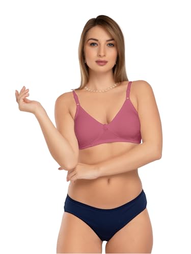 Image of Daisy DEE Women's Cotton Seamless Non-Padded Non-Wired Full Coverage T-Shirt Bra NLBLA