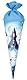 goldbuch 93 161 Geschenktüte 35 cm Weltraum, Geschwistertüte Blau, Schultüte mit Motiv Raumschiff, Geschenkverpackung 35 x 11,5 cm, Zuckertüte aus Lackkarton mit Filzverschluss für Jungen und Mädchen