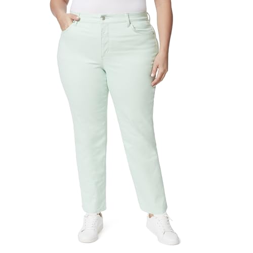 Image of Gloria Vanderbilt Womens Amanda Classic High Rise Tapered Jean Petite