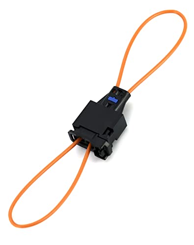 QWORK 1 Juego de Adaptador de Cable Óptico de Fibra, Conector de Cable Óptico de Derivación, para BMW Mercedes Benz VW Audi Porsche