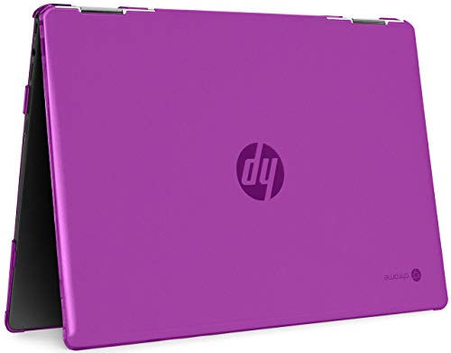 mCover Hard Shell Case for 14" HP Chromebook X360 14-DA0000 Series laptops (NOT Compatible with Other HP Chromebook & Windows laptops) (Purple)