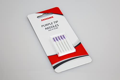 Purple Tip Sewing Machine Needles Size 90/14 #TOP1