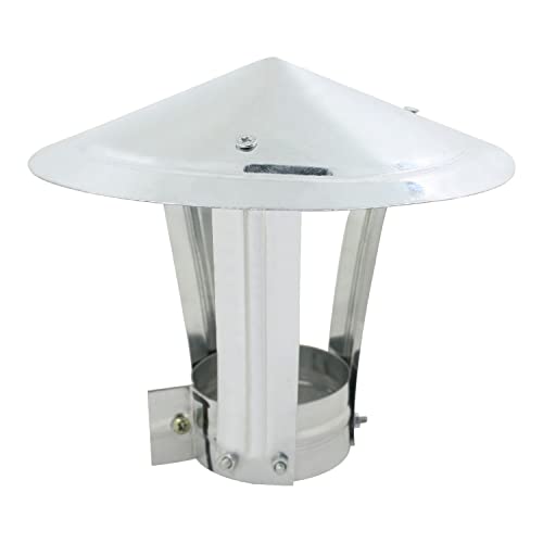 Couvercle capuchon pour four et terminal vertical de cheminée durable - 6