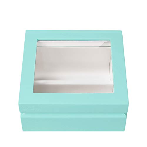 Image of OYOBox Mini Luxury Eyewear Organizer, Wood Display Box for Glasses + Sunglasses