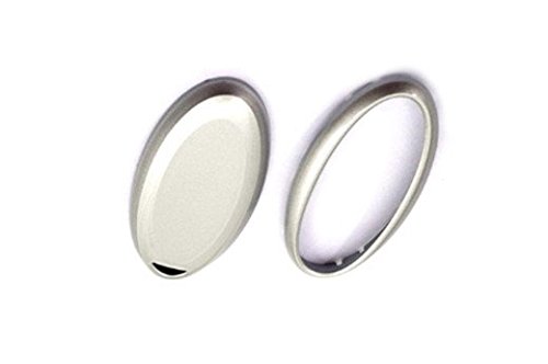 TX Racing Gloss Silver Remote Key Case for Sentra Versa Cube Frontier Juke March Maxima Murano Note Quest Rogue X-Trail Xterra 370Z Altima