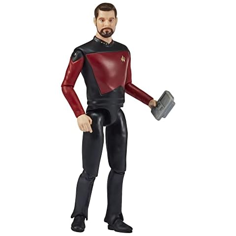 STAR TREK Playmates Toys Universe: 5" Commander William Riker Action Figure with Accessories Cover