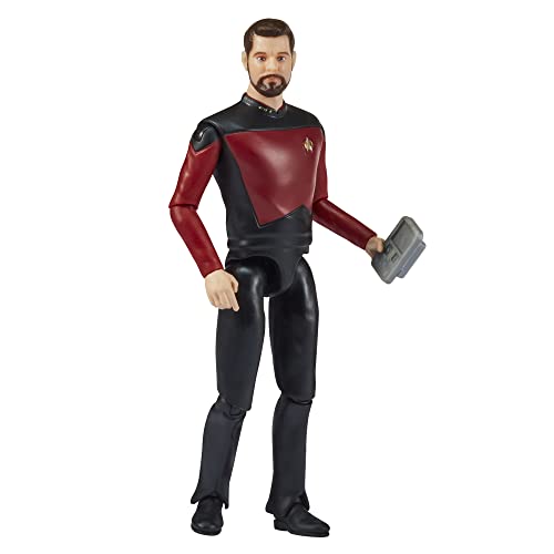 PLAYMATES 136407 Star Trek The Next Generation: Commander William Riker 5' Action Figure